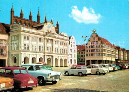 72996266 Rostock Mecklenburg-Vorpommern Rathaus Und Haus Sonne Rostock - Rostock