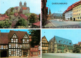 72996263 Quedlinburg Schloss Markt Klopstockhaus Rathaus Quedlinburg - Sonstige & Ohne Zuordnung