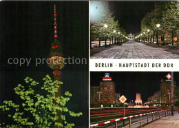 72996226 Berlin Fernsehturm Brandenburger Tor Strausberger Platz Berlin - Andere & Zonder Classificatie