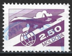 Moldova 1992. Scott #C2 (U) Airplane TU-144 - Moldova