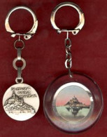 ** LOT  3  PORTE - CLEFS  MONT  SAINT - MICHEL  -  St. CHRISTOPHE ** - Portachiavi