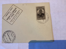 Voyage Président République - Saint-Louis Sénégal 1947 - 1ére Visite PR En Afrique Noire - Storia Postale