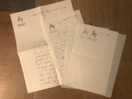 Lot Lettres Messageries Maritimes - Zonder Classificatie