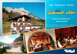 72990540 Haller Tirol Laterndl Alm Terrasse Restaurant Gaststube Haller Tirol - Autres & Non Classés