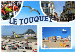Le Touquet - La Côte D'Opale - Carte Multivues - Le Touquet