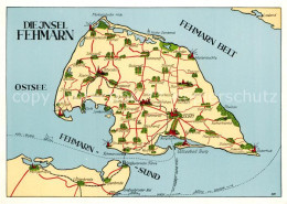 72990358 Insel Fehmarn Lageplan Insel Fehmarn - Fehmarn