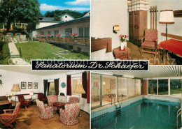 72990337 Bad Salzhausen Sanatorium Dr. Schaefer Schwimmbd Bad Salzhausen - Autres & Non Classés