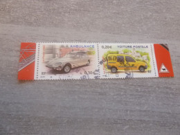 Ambulance Et Voiture Postale - 0.30 Et 0.20 € - Yt 3617 Et 3612 - Multicolore - Oblitérés - Année 2003 - - Usados