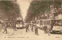 13 - Marseille - Cours Belzunce - Animée - Tramway - CPA - Voir Scans Recto-Verso - Non Classés