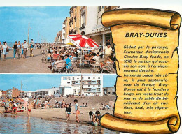 59 - Bray Dunes - Multivues - L'Esplanade - La Plage Et Le Casino - Scènes De Plage - CPM - Voir Scans Recto-Verso - Bray-Dunes