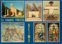 51 - Reims - Chapelle N.-D.-de-la-Paix Du Peintre Foujita - Multivues - CPM - Carte Neuve - Voir Scans Recto-Verso - Reims