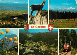 Suisse - St Cergue - Multivues - CPM - Voir Scans Recto-Verso - Sonstige & Ohne Zuordnung