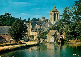 50 - La Lucerne D'Outremer - Abbaye De La Lucerne - Ensemble Vu Du Sud-ouest - Flamme Postale - CPM - Voir Scans Recto-V - Autres & Non Classés