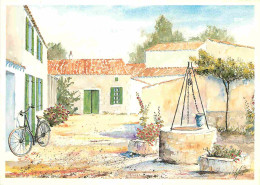 17 - Ile D'Oléron - Saint Denis - Aquarelle De Jean Pierre Lafargue - Art Peinture - CPM - Voir Scans Recto-Verso - Ile D'Oléron