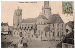 CPA 21 - AUXONNE (Côte D'Or) - L'Eglise, Façade Latérale - Auxonne