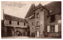 CPA 58 - PREMERY (Nièvre) - 939. Cour D'Honneur Et Donjon Du Château - Edsa - Other & Unclassified