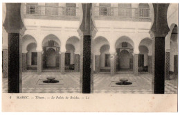 CPA Stéréoscopique MAROC - TETUAN - 4. Le Palais De Bricha - LL - Stereoskopie