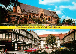 72988017 Goslar Schloss Platz Altstadt Fachwerkhaeuser Goslar - Goslar