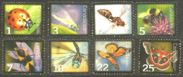 970 Canada Insectes Coccinelle Papillon Abeille Libellule Dragonfly Bee Biene Butterfly Sans Gomme (320) - Abejas