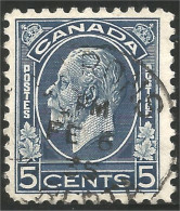 970 Canada King George V 5c Blue (246) - Autres & Non Classés