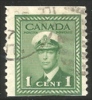 970 Canada 1948 1c Coil Roulette King George VI War (178) - Royalties, Royals