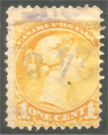 970 Canada 1870 1c Small Queen Petite Reine (8) - Gebraucht