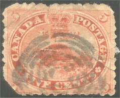 970 Canada 1859 4c Vermillon Beaver Castor (1) - Oblitérés