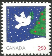 Canada Noel Christmas Dove Colombe Pigeon Colomba Duif Taube Paloma Mint No Gum (25-009) - Duiven En Duifachtigen