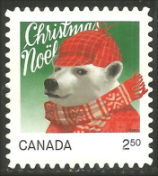 Canada Noel Christmas Ours Bear Bare Soportar Orso Suportar Mint No Gum (25-013c) - Orsi