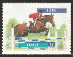 Canada Big Ben Cheval Horse Pferd Caballo Cavallo Mint No Gum (4-008) - Chevaux