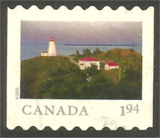 Canada Swallowtail Lighthouse Grand Manan Island Phare Lichtturm Coil Roulette Mint No Gum (450) - Gebraucht