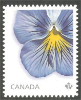Canada Pensée Pansy Violet Violette Mint No Gum (358) - Used Stamps