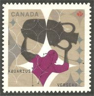 Canada Verseau Aquarius Astrologie Signe Mint No Gum (295) - Usados