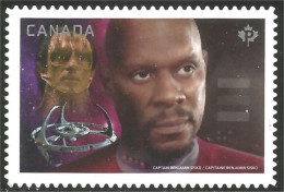 Canada Captain Benjamin Sisko Avery Brooks Star Trek Mint No Gum (265) - Oblitérés