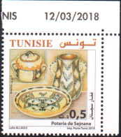 2018- Tunisie - Poterie De Sejnane -  1 V  Coin Daté  - MNH ***** - Archeologia