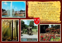 72986615 Bad Lippspringe Kurhaus Kurhotel Kurwald Schaefer-Denkmal Rosengarten B - Bad Lippspringe