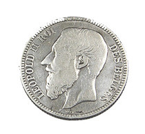 2 Franc  - Belgique - 1867 - TB -  Argent - - 2 Francs