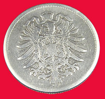 1 Mark - Allemagne - 1875 D - Argent - TB + - - 1 Mark