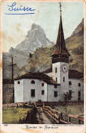 ZERMATT (VS) Kirche - Verlag Brügger 273 - Zermatt