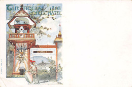 NEUCHÂTEL - Illustration - Tir Fédéral 1898 - Ed. W. Kaiser 7318 - Neuchâtel