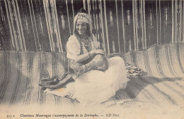Algérie - Chanteuse Mauresque S'accompagnant De La Derbouka - Ed. ND Phot. Neurdein 555 A - Women