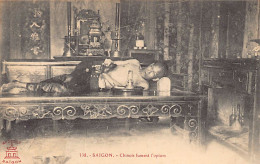 Viet-Nam - SAIGON - Chinois Fumant L'opium - Ed. A. F. Decoly 338 - Viêt-Nam