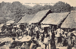 Viet-Nam - TONKIN - Marché Au Village Frontière De Muong-Khuong - Ed. P. Dieulef - Viêt-Nam