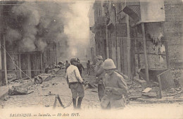 Greece - THESSALONIKI - The Great Fire - 19 August 1917 - Publ. Unknown  - Grecia