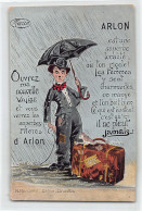 Belgique - ARLON (Prov. Lux.) Charlie Chaplin - Charlot - Carte à Système Dépliant - Arlon