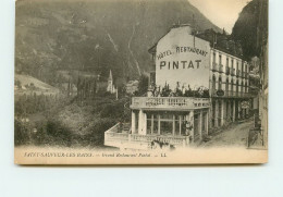 SAINT SAUVEUR LES BAINS Restaurant PINTAT  TT 1457 - Autres & Non Classés