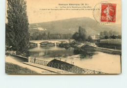 BESANCON    Le Pont De La République   TT 1489 - Besancon