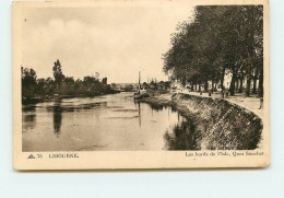 LIBOURNE  Les Bords De L'ISLE  Quai Souchet  TT 1484 - Libourne