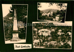 72982817 Bad Gottleuba-Berggiesshuebel Postsaeule Durchblick Zum Ort Teilansicht - Bad Gottleuba-Berggiesshübel