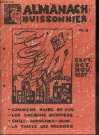 Almanach Buissonnier N°3 Septembre-octobre-novembre 1981 - Fruits Les Vergers Dans Les Montagnes Des Karawanken - à Prop - Sonstige & Ohne Zuordnung